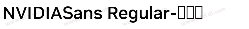 NVIDIASans Regular字体转换